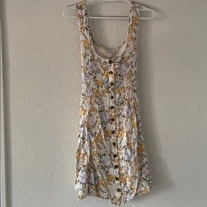 American Eagle floral spring tank dress